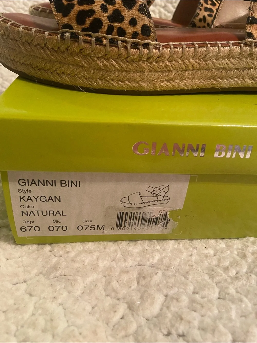 Gianni Bini leopard print